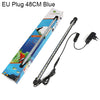 US Plug Aquarium Fish Tank Bar Submersible Waterproof Clip Lamp Decor