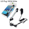 US Plug Aquarium Fish Tank Bar Submersible Waterproof Clip Lamp Decor