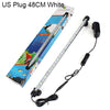 US Plug Aquarium Fish Tank Bar Submersible Waterproof Clip Lamp Decor