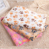 Mat Soft Pet Blanket Dog Cat Puppy Sofa Fleece Print Paw Warm