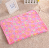 Mat Soft Pet Blanket Dog Cat Puppy Sofa Fleece Print Paw Warm