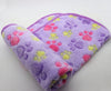 Mat Soft Pet Blanket Dog Cat Puppy Sofa Fleece Print Paw Warm