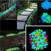 50pcs Glow In The Dark Artificial Luminous Pebbles