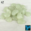 50pcs Glow In The Dark Artificial Luminous Pebbles