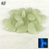 50pcs Glow In The Dark Artificial Luminous Pebbles