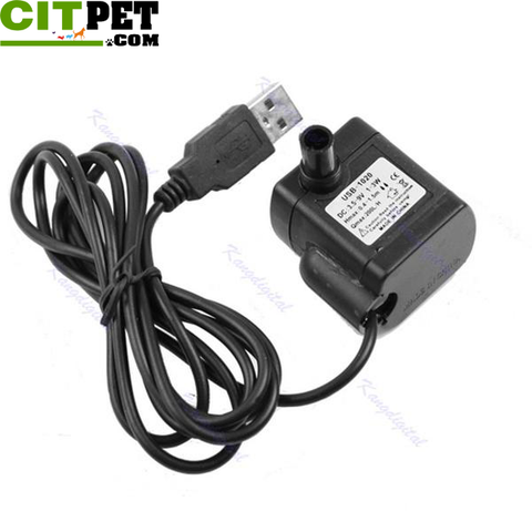 USB Submersible Water Pump Aquarium Fish Tank Fountain Pond Pump