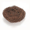 1PC Cute Handmade Vine Brown Bird Nest House Home Nature Craft Holiday Decoration