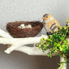 1PC Cute Handmade Vine Brown Bird Nest House Home Nature Craft Holiday Decoration