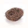 1PC Cute Handmade Vine Brown Bird Nest House Home Nature Craft Holiday Decoration