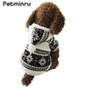 Pet Clothes Cozy Snowflake Soft Dog Clothes