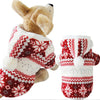 Pet Clothes Cozy Snowflake Soft Dog Clothes