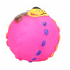 Dog Toys Soft Rubber Dog Face Chew Squeaker Squeaky Toys