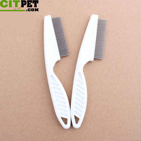 Pet Dog Hair Flea Comb Stainless