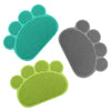 Dog Paw Shape Cup Pet Dog Puppy Cat Feeding Mat Pad Bed