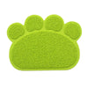 Dog Paw Shape Cup Pet Dog Puppy Cat Feeding Mat Pad Bed