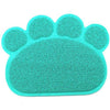 Dog Paw Shape Cup Pet Dog Puppy Cat Feeding Mat Pad Bed