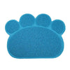 Dog Paw Shape Cup Pet Dog Puppy Cat Feeding Mat Pad Bed