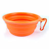 Dog Bowl,Dog Cat Pet Travel Bowl Silicone Collapsible