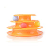 Three Levels Tower Disc Cat Pet Toy Intelligence Amusement Rides Shelf Tracks Usa Track 2017