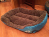 Pet Dog Bed Warming Dog House Soft Material Pet Nest Candy Colored Dog Fall