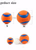 Pet Dog Rubber Pinball Two Balls And A Ball Packing Orange Rubber