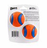 Pet Dog Rubber Pinball Two Balls And A Ball Packing Orange Rubber