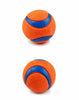 Pet Dog Rubber Pinball Two Balls And A Ball Packing Orange Rubber