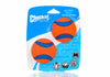 Pet Dog Rubber Pinball Two Balls And A Ball Packing Orange Rubber