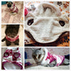 Pet Clothes Cozy Snowflake Soft Dog Clothes