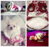 Pet Clothes Cozy Snowflake Soft Dog Clothes