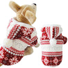 Pet Clothes Cozy Snowflake Soft Dog Clothes