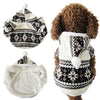 Pet Clothes Cozy Snowflake Soft Dog Clothes