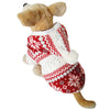 Pet Clothes Cozy Snowflake Soft Dog Clothes