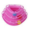 Cat Toys Intelligence Three Level Tower with Triple Play Disc Balls