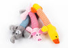 Toys Pet Puppy Chew Squeaker Squeaky Plush Sound Duck Pig & Elephant Toys