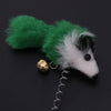 3pcs Pet Cat Toys Feather False Mouse Bottom Sucker