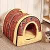 Dog House Nest With Mat Foldable Pet Dog Bed Cat Bed House 2017