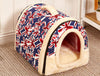 Dog House Nest With Mat Foldable Pet Dog Bed Cat Bed House 2017