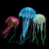 Glowing Effect Artificial Jellyfish Fish Tank Aquarium Decoration