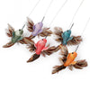 Electric Rotating Butterfly Bird Steel Wire Cat Teaser For Pet Kitten Toys