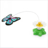 Electric Rotating Butterfly Bird Steel Wire Cat Teaser For Pet Kitten Toys