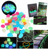 50pcs Glow In The Dark Artificial Luminous Pebbles