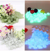 50pcs Glow In The Dark Artificial Luminous Pebbles