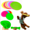 Dog Flying Disc Tooth Resistant Training Toy Play Frisbee Tide