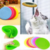 Dog Flying Disc Tooth Resistant Training Toy Play Frisbee Tide