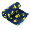 Lovely Pets Mat Design Paw Print Soft Warm Fleece Pet Blanket Dog Cat Mat Puppy Bed Sofa