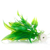 Plastic Manmade Water Plant Grass Green 14cm Height for Aquarium