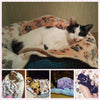 Mat Soft Pet Blanket Dog Cat Puppy Sofa Fleece Print Paw Warm