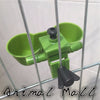 1 Pcs Green The New Water Bowls Quail Drinking Waterer Bird Siamese Water Bowl Feeding Tools