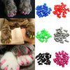 20Pcs Pet Dog Cat Nail Caps Cover 3TH2